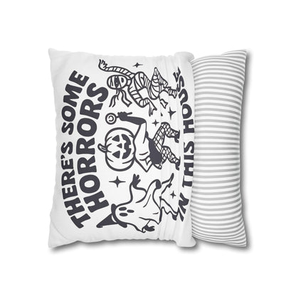 Halloween Decorative Pillowcase for Spooky Autumn Home Decor with Ghost and Mummy Design - VYBE Shop