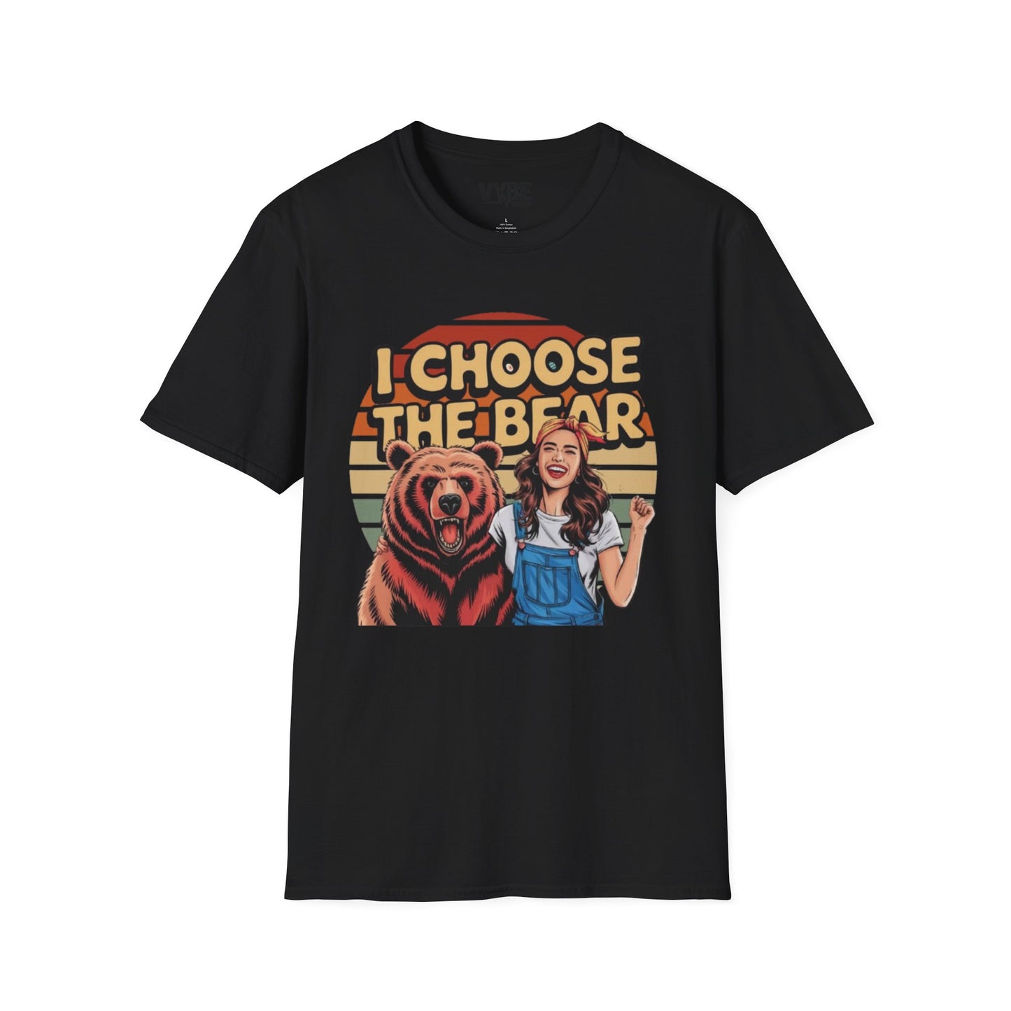 I Choose the Bear T-Shirt - Embrace Your Spirit with Comfort and Style