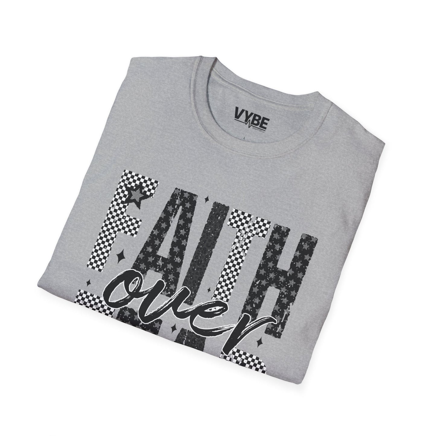 God is Good All the Time Faith Over Fear Apparel Christian Gift for Believers - VYBE Shop