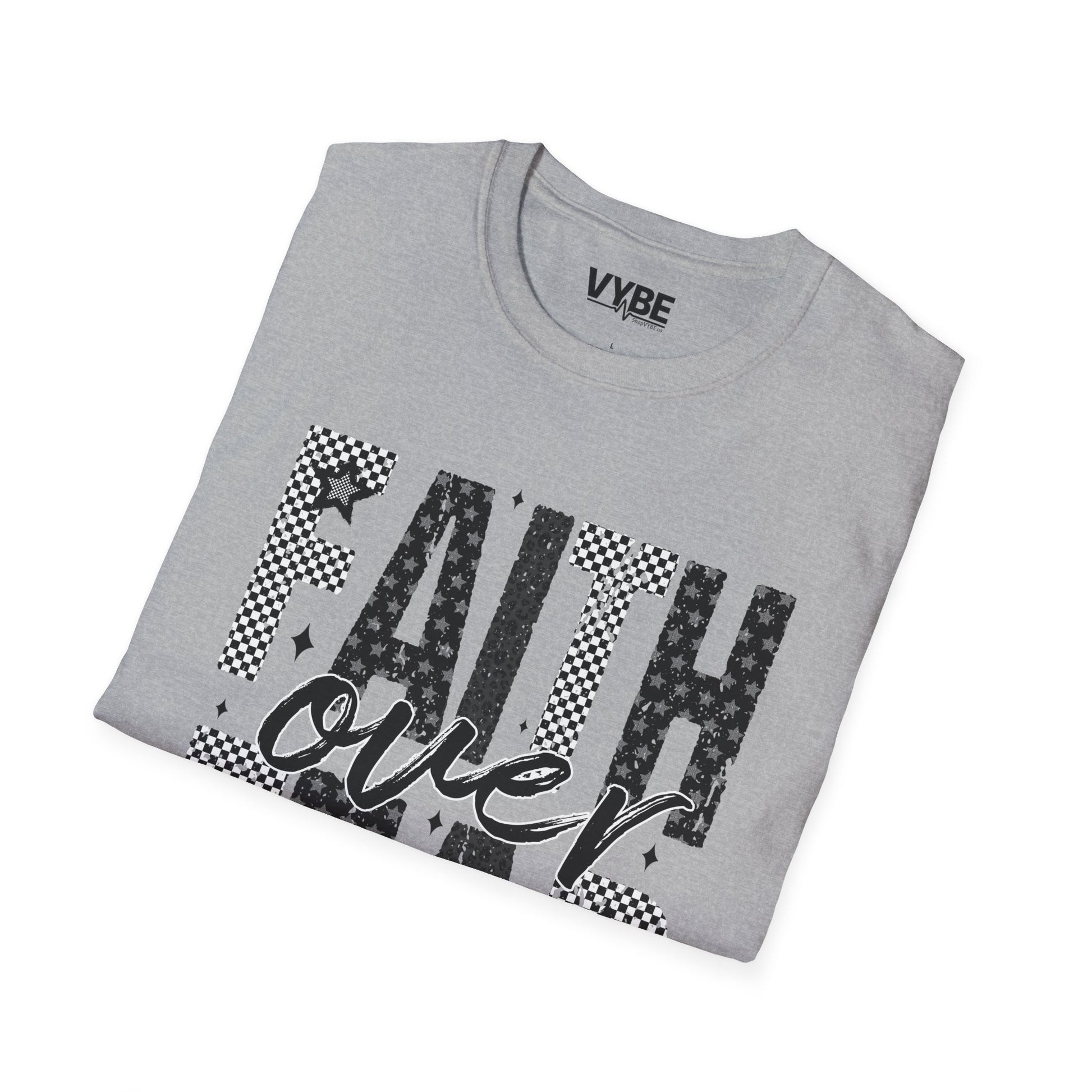 God is Good All the Time Faith Over Fear Apparel Christian Gift for Believers - VYBE Shop