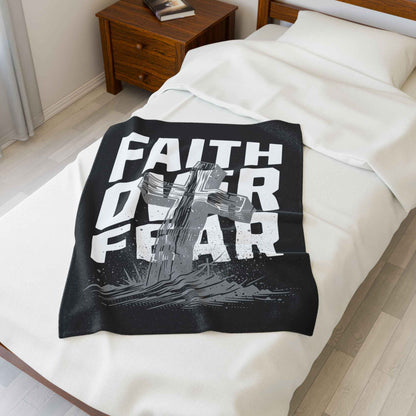 Faith Over Fear Blanket