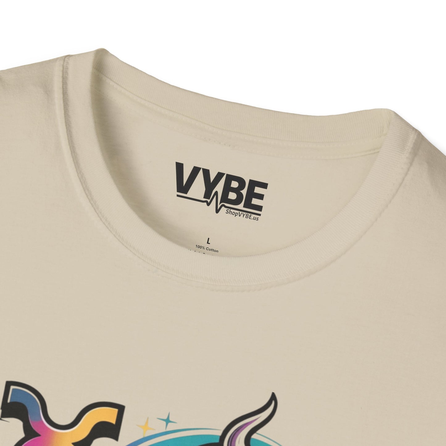 Colorful Taurus Graphic T-Shirt