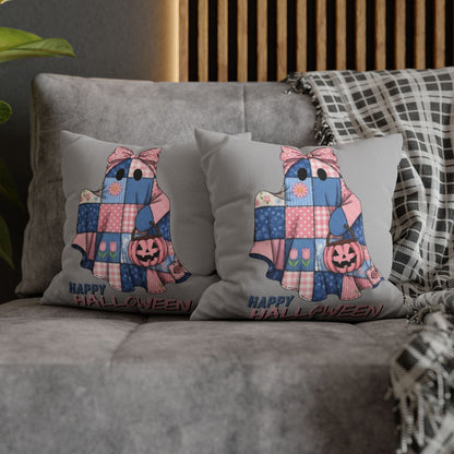 Halloween Ghost Pillowcase - Cozy Seasonal Cushion Cover for Spooky Home Decor and Trick or Treat Gifts - VYBE Shop