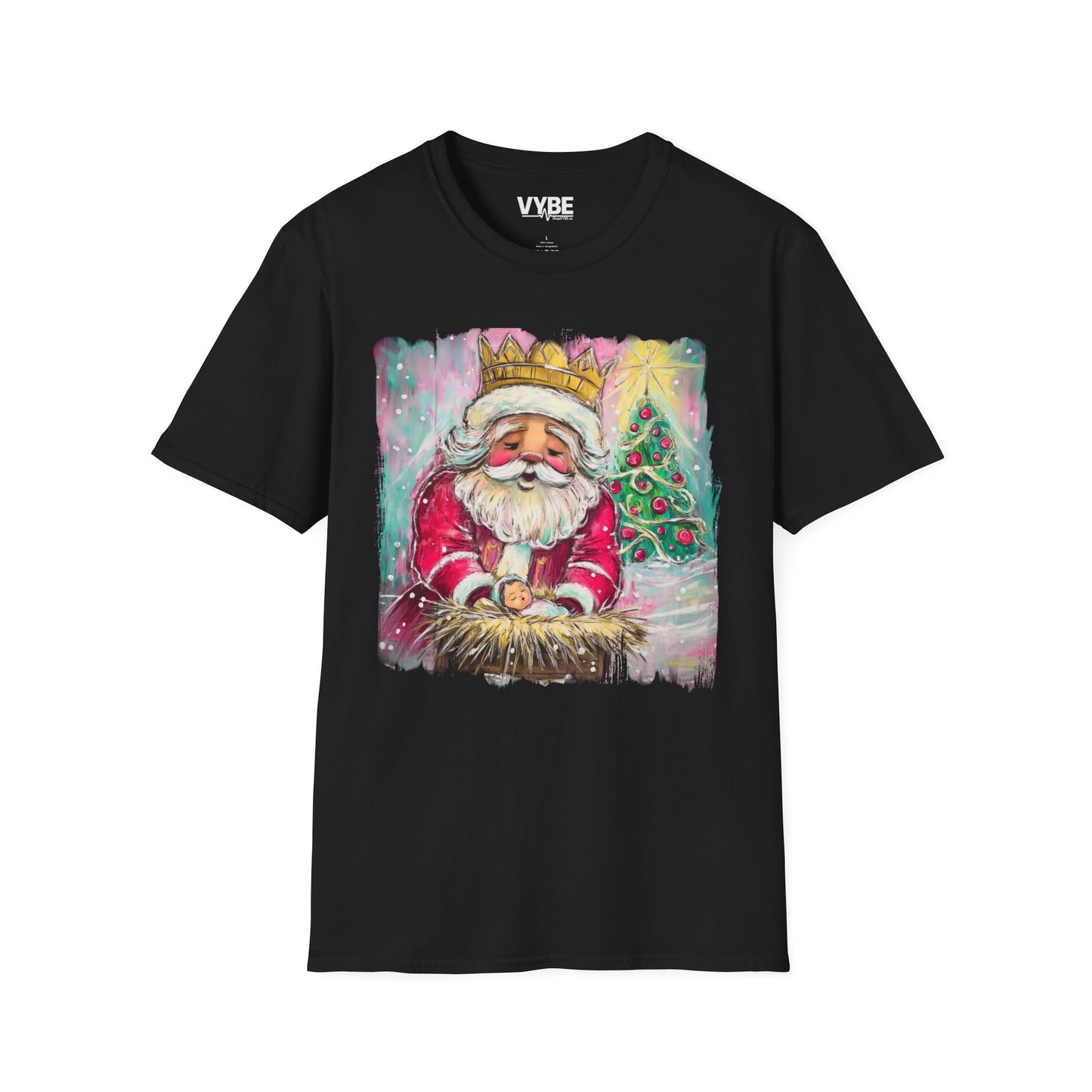 Christmas Santa T-Shirt - VYBE