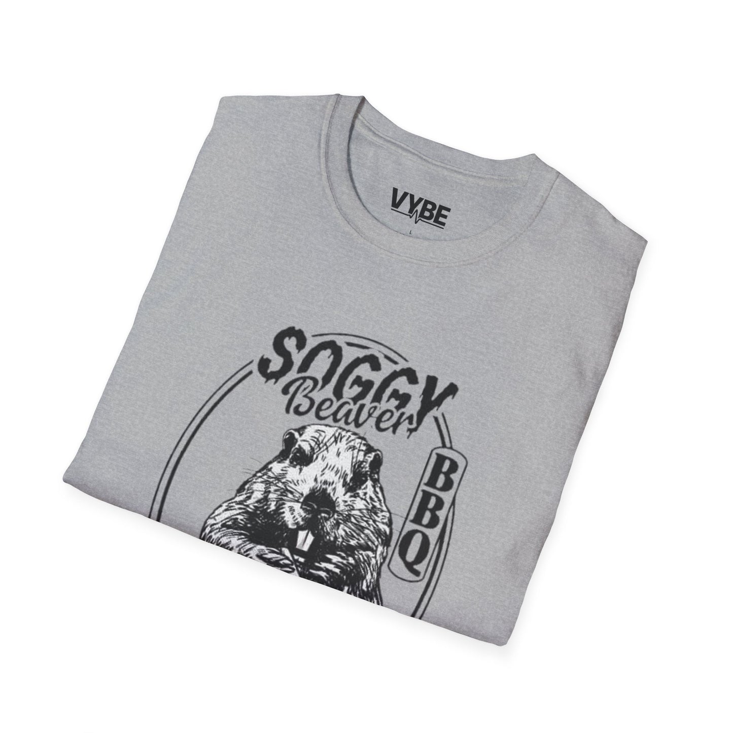 Funny Soggy Beaver BBQ T-Shirt - VYBE Shop