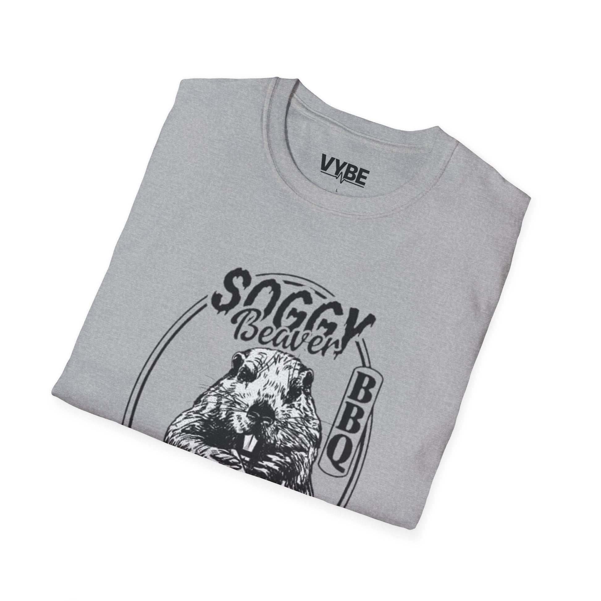 Funny Soggy Beaver BBQ T-Shirt - VYBE Shop