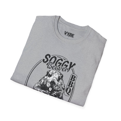 Funny Soggy Beaver BBQ T-Shirt - VYBE Shop