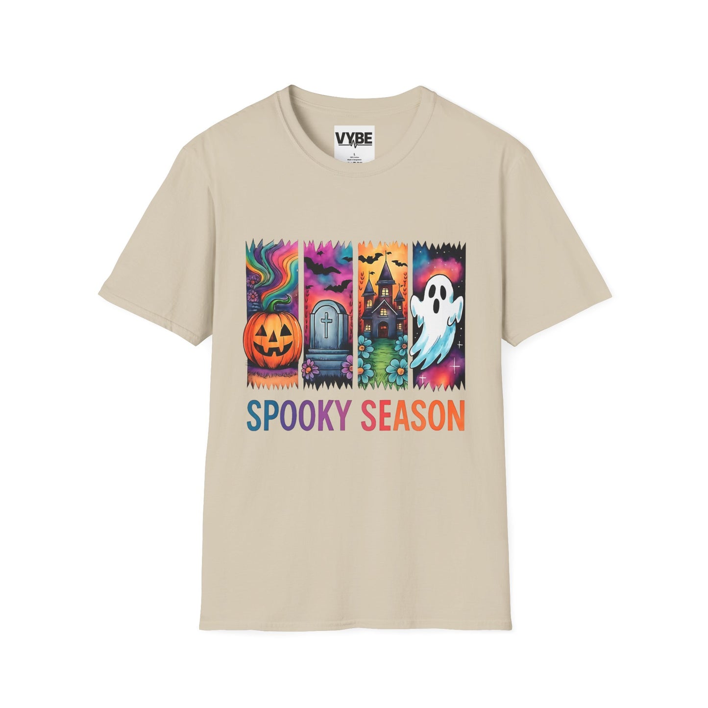 Halloween- Spooky Season T-Shirt - Fall Festivities, Costume Parties, Ghost Lovers, Pumpkin Fans - VYBE Shop