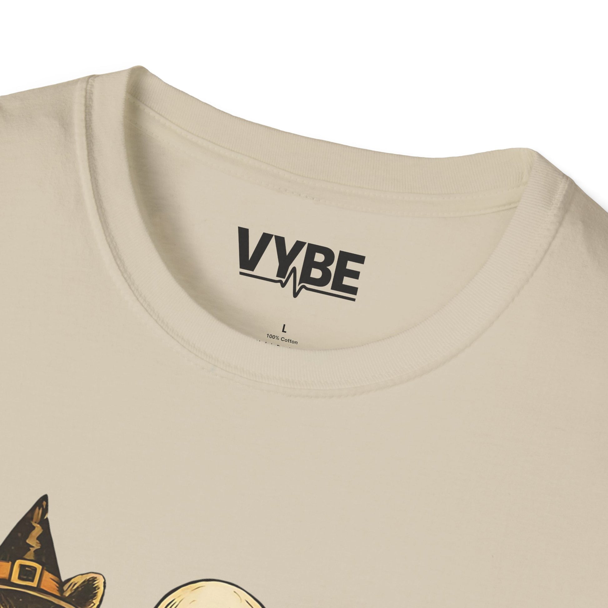 Halloween- Themed T-Shirt, Spooky and Feral Design, Unisex Casual Wear, Fall Outfit, Gift for Halloween Lovers - VYBE Shop