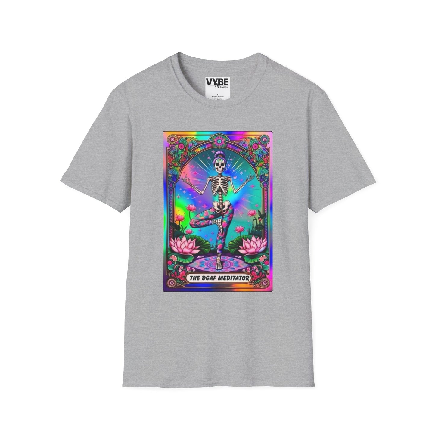 The DGAF Meditator- Tarot T-Shirt - VYBE Shop