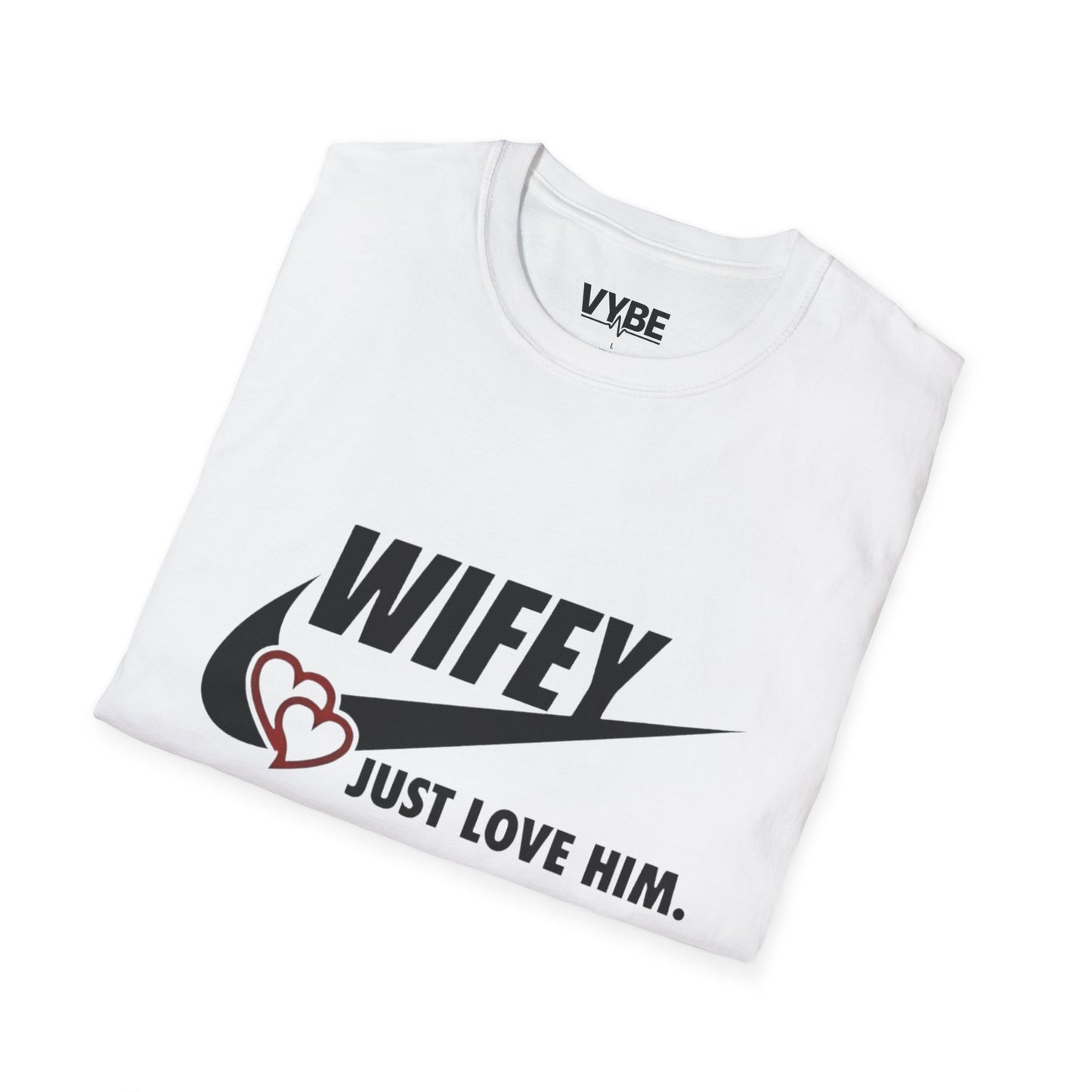 Cute Wifey Love Graphic T-Shirt, Cute Couples Tees, Cute Gift - VYBE Shop