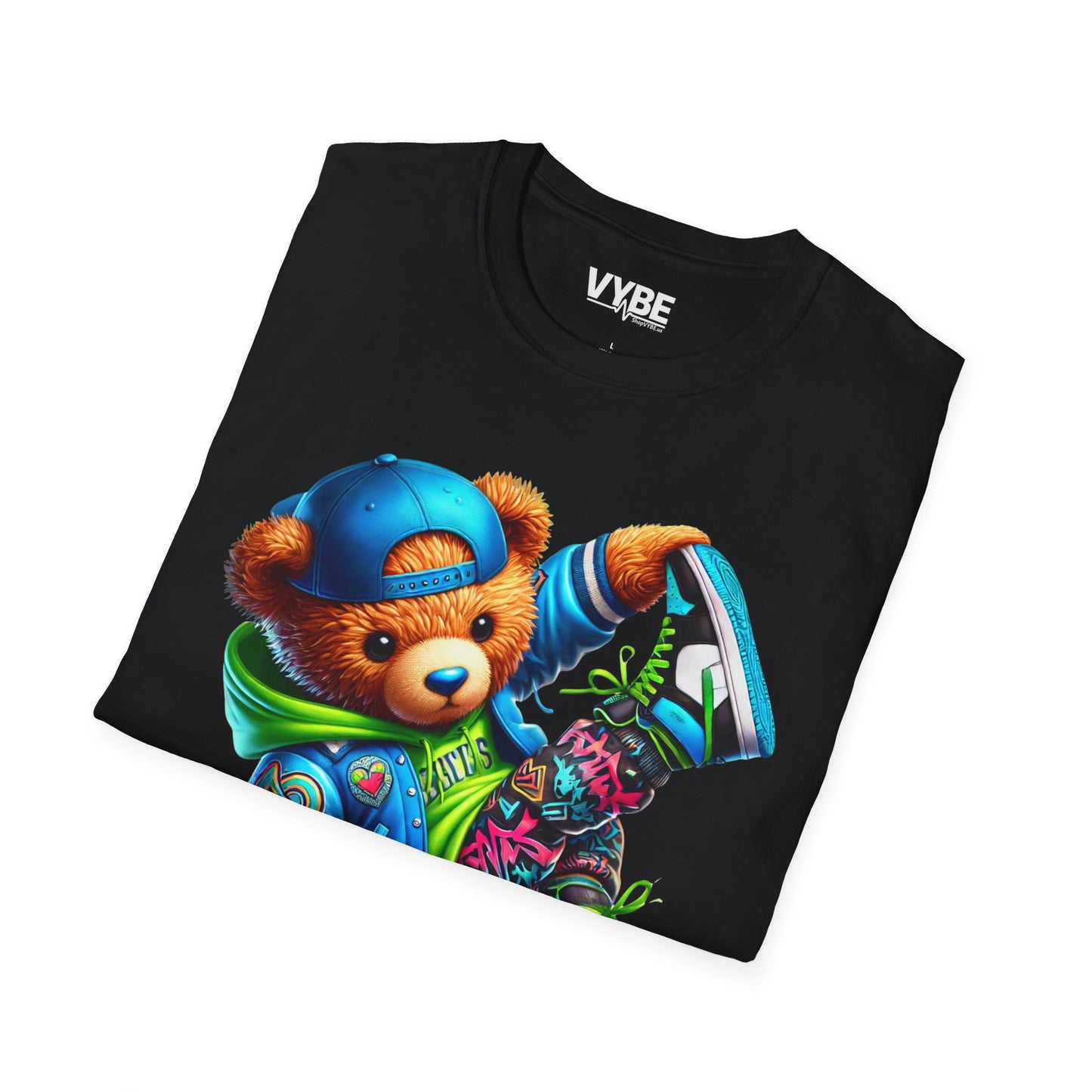 Stylish Break Dancing Bear T-Shirt