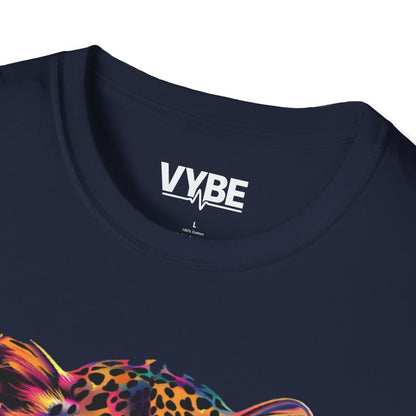 Neon- Leopard Graphic T-Shirt - VYBE Shop