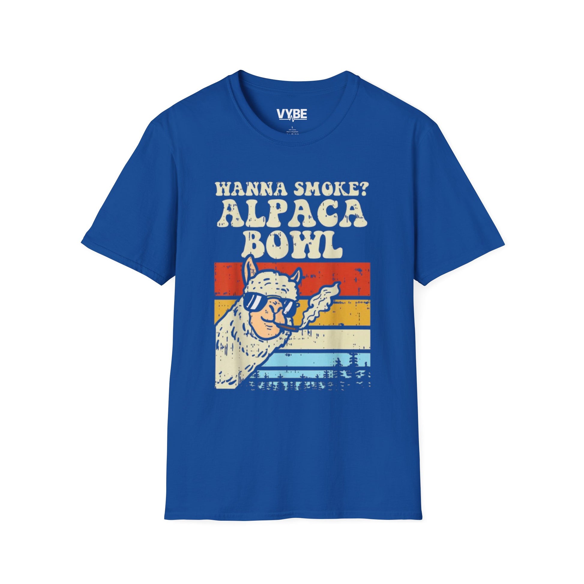 420- Alpaca Bowl T-Shirt, Funny Gift For Hippie Stoners - VYBE Shop
