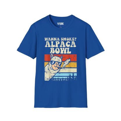 420- Alpaca Bowl T-Shirt, Funny Gift For Hippie Stoners - VYBE Shop