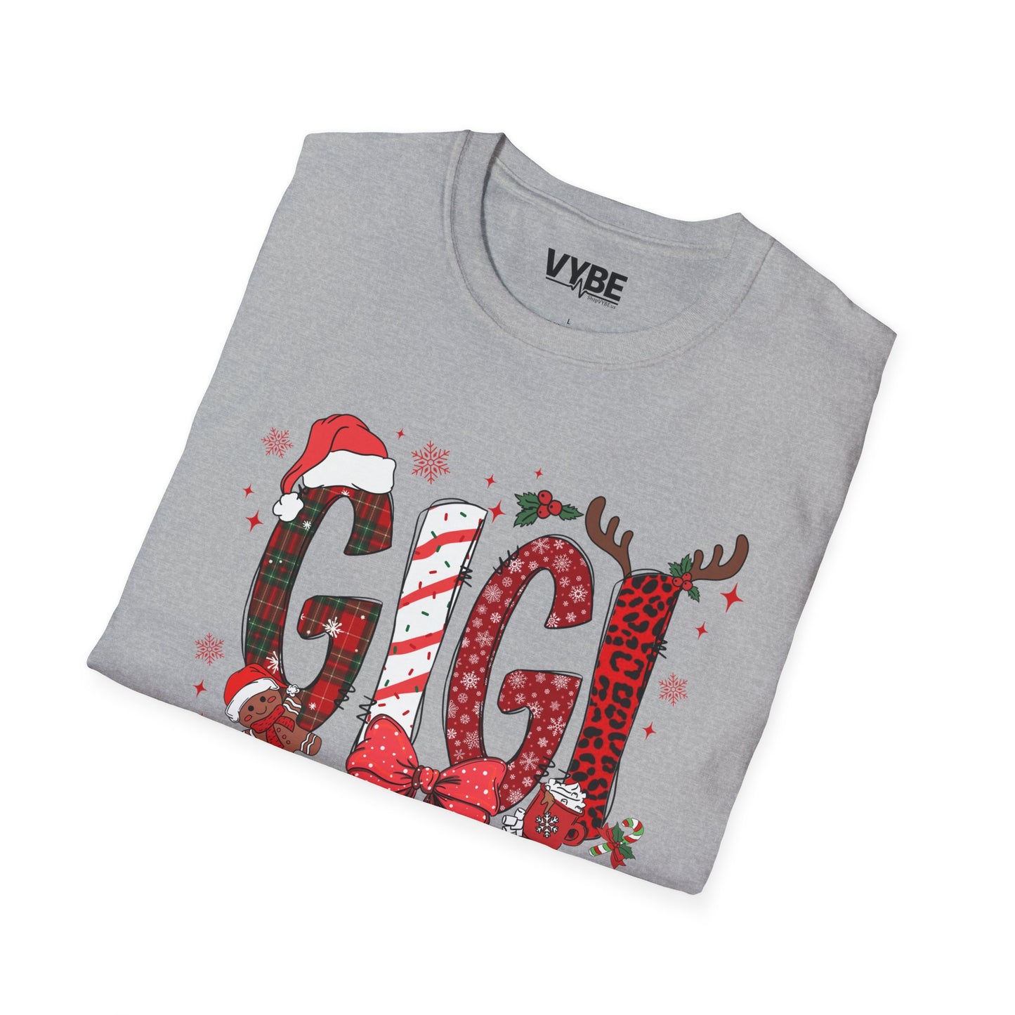 Christmas GIGI T-Shirt - VYBE