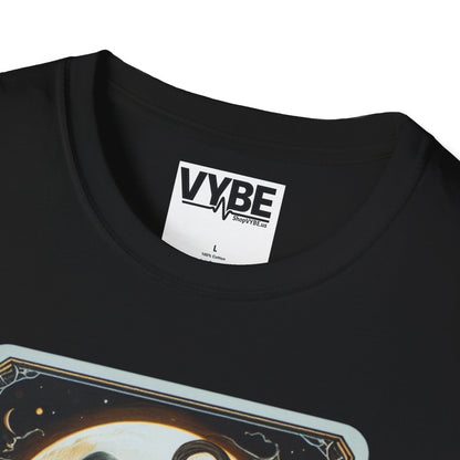 Halloween Ghost Tarot Tee - Enchanting Design for Spooky Season - VYBE Shop