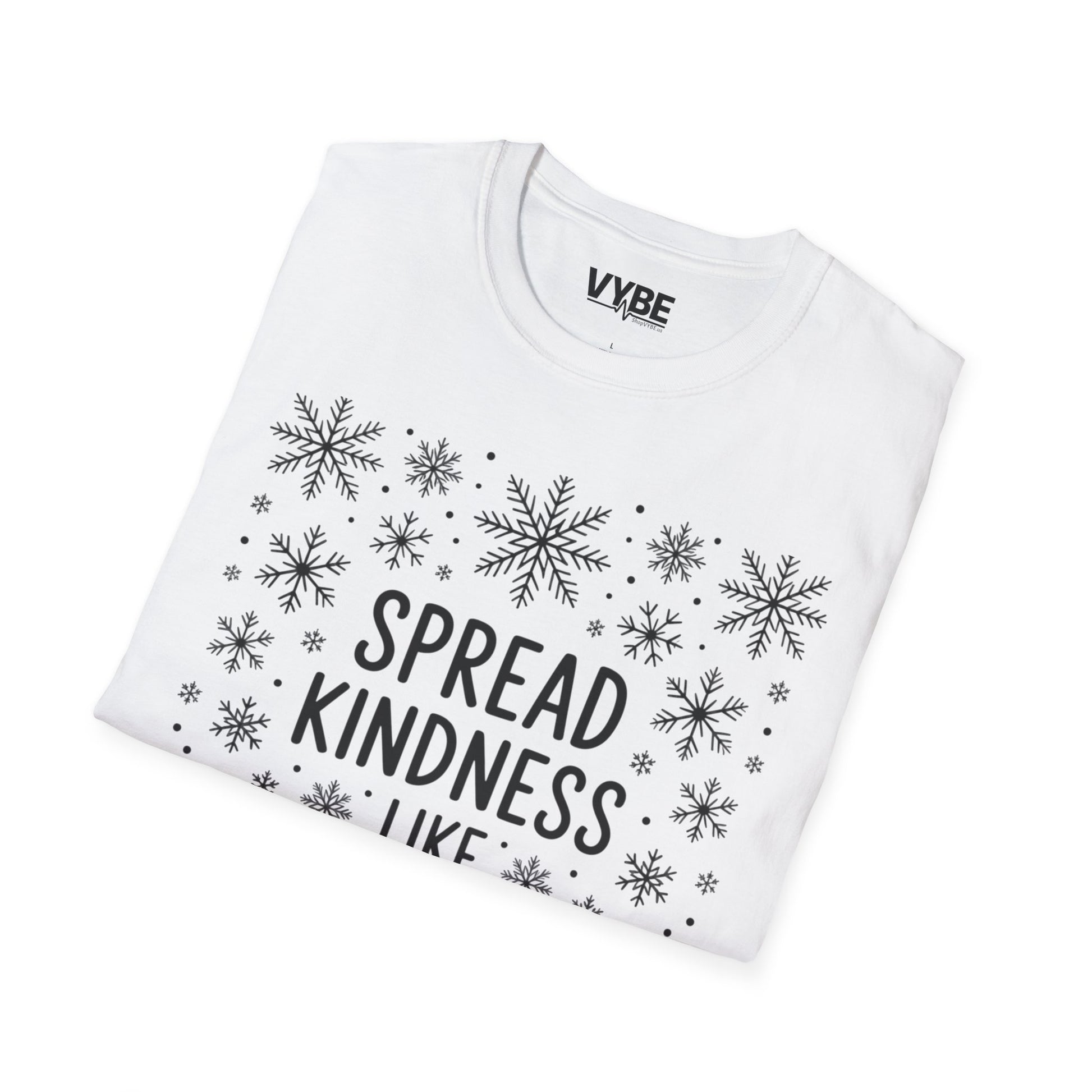 Spread Kindness Snowflake T-Shirt - VYBE