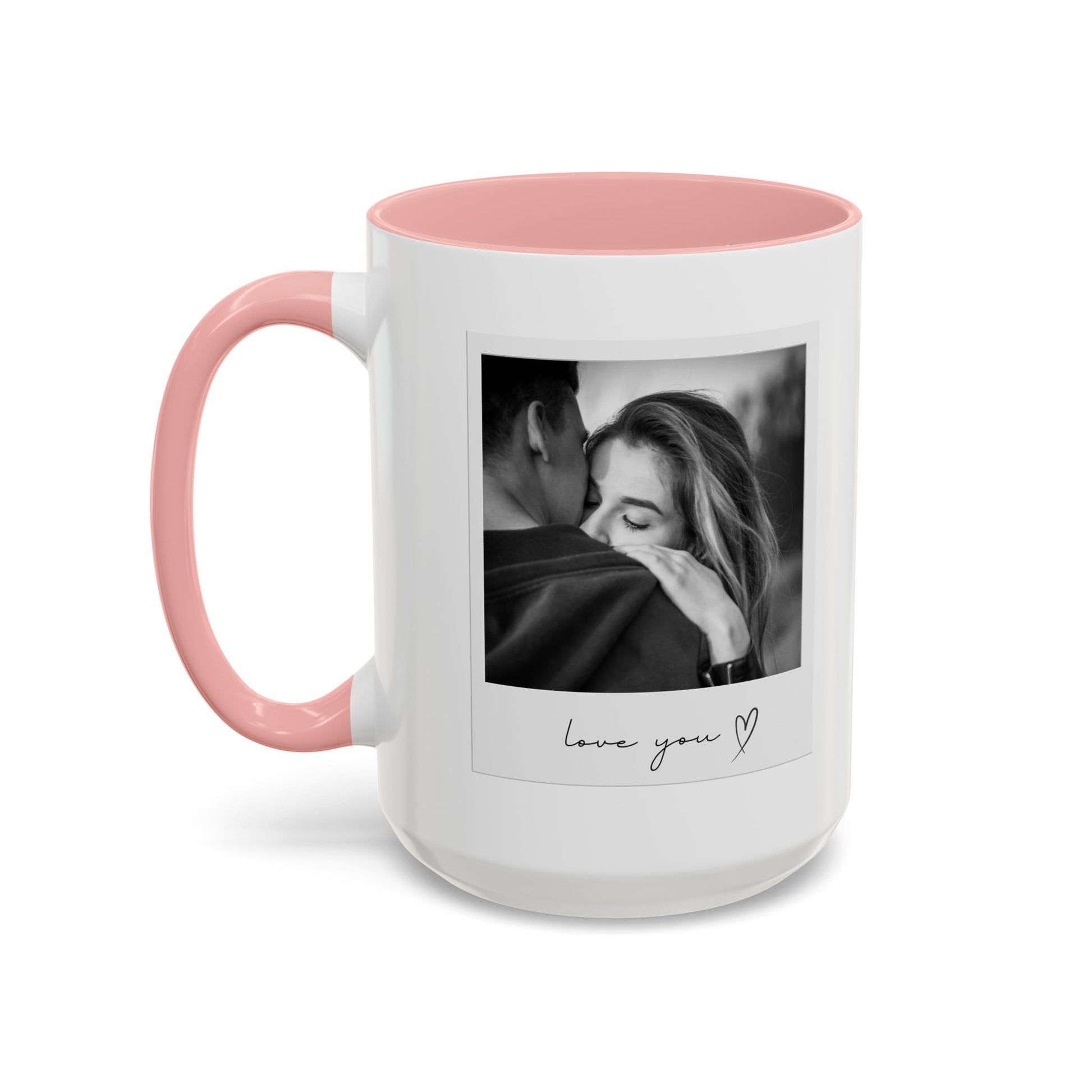 Love You Coffee Mug – Customized Romantic Gift for Couples, Engagement Present, Valentine's Day - VYBE Shop