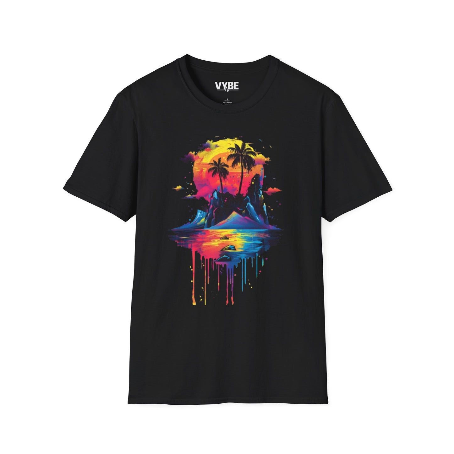 Vibrant Tropical Sunset T-Shirt