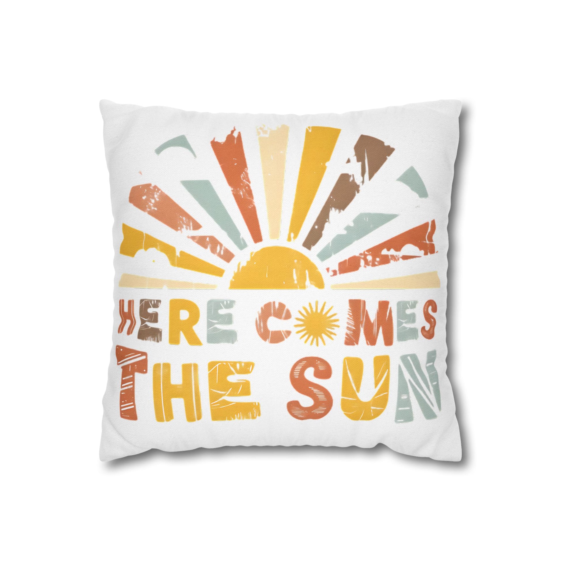 Sunrise Vibe Pillowcase - Boho Floral Design for Cozy Home Decor and Summer Vibes - VYBE Shop