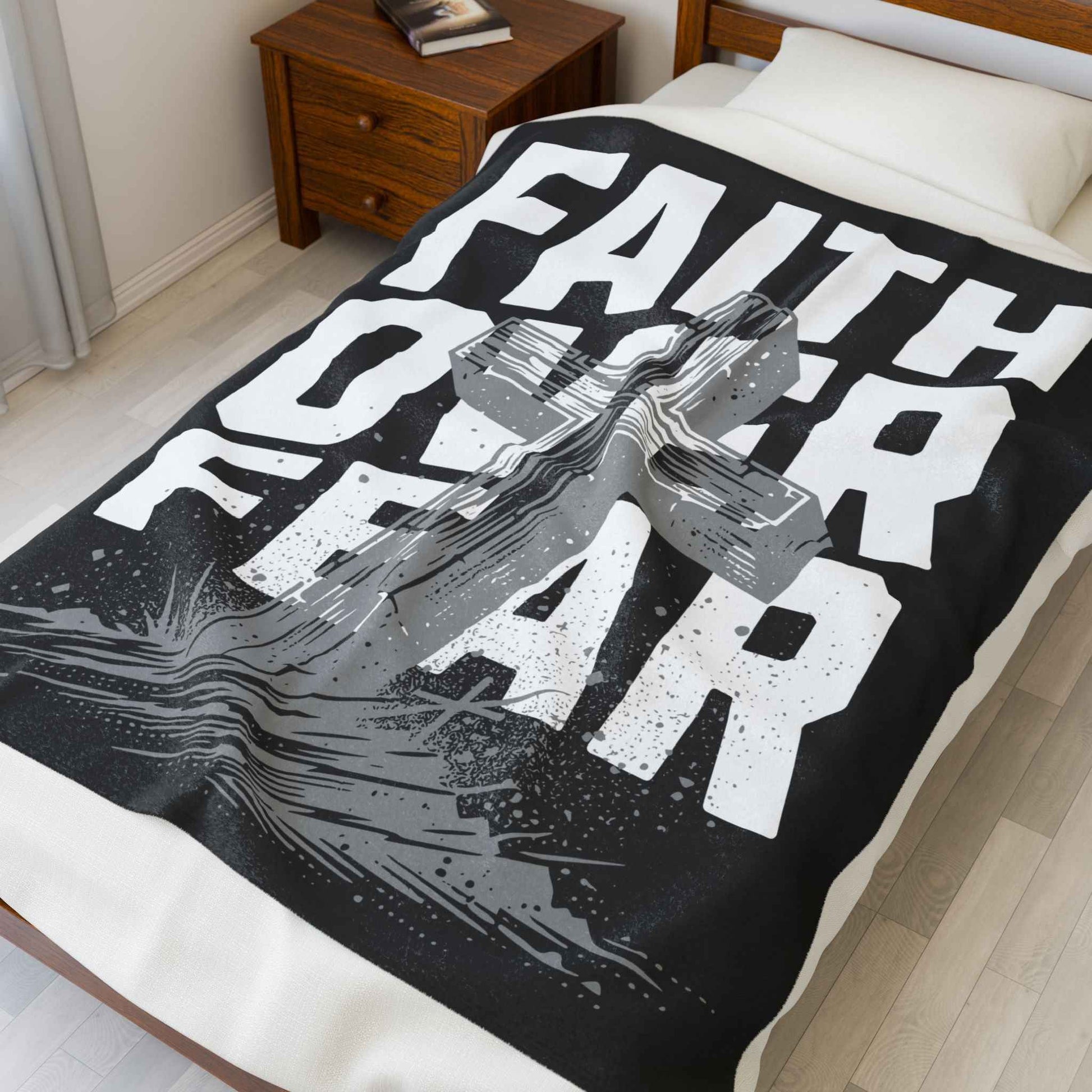 Faith Over Fear Blanket