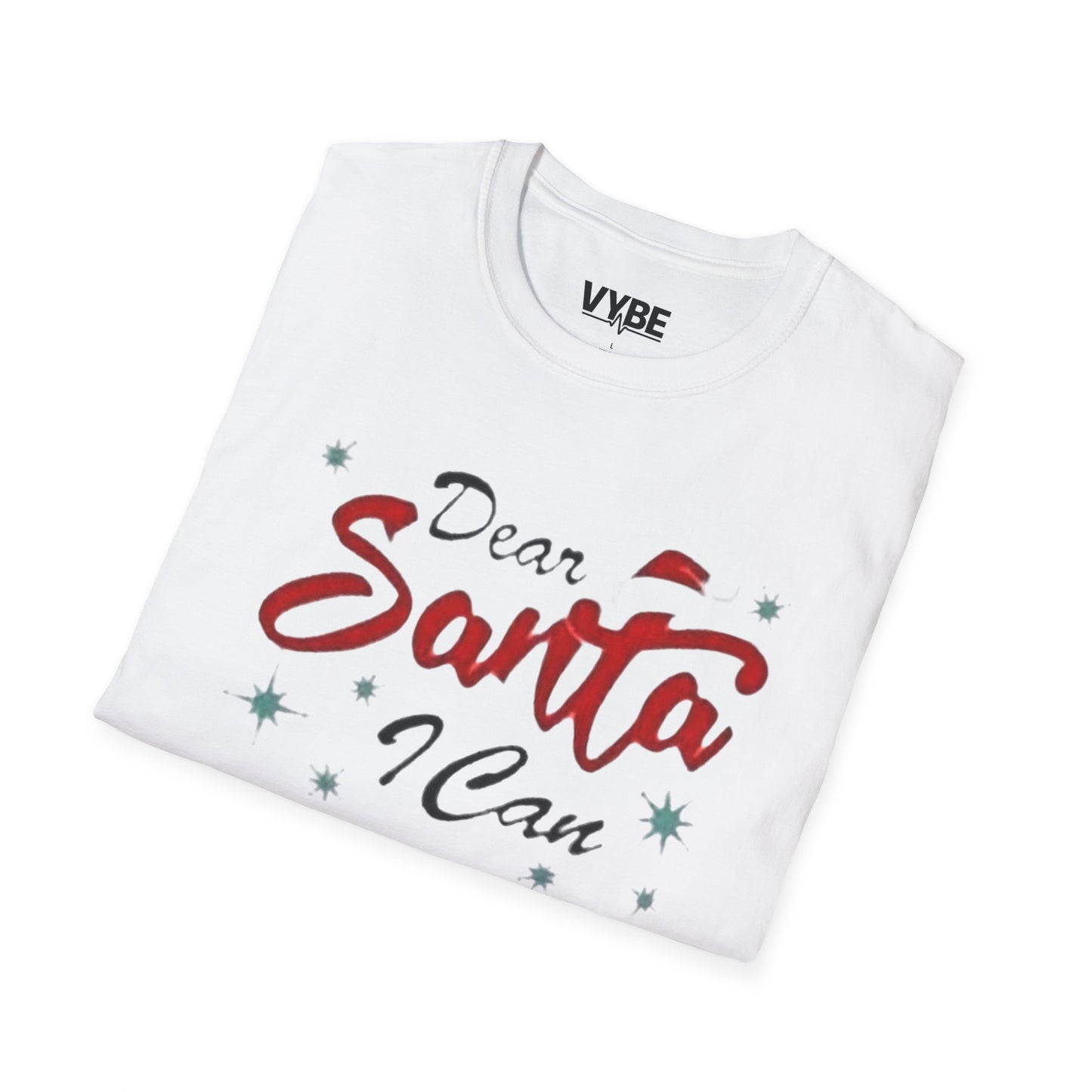 Christmas- Dear Santa I Can Explain T-shirt, Funny Gift Idea - VYBE Shop