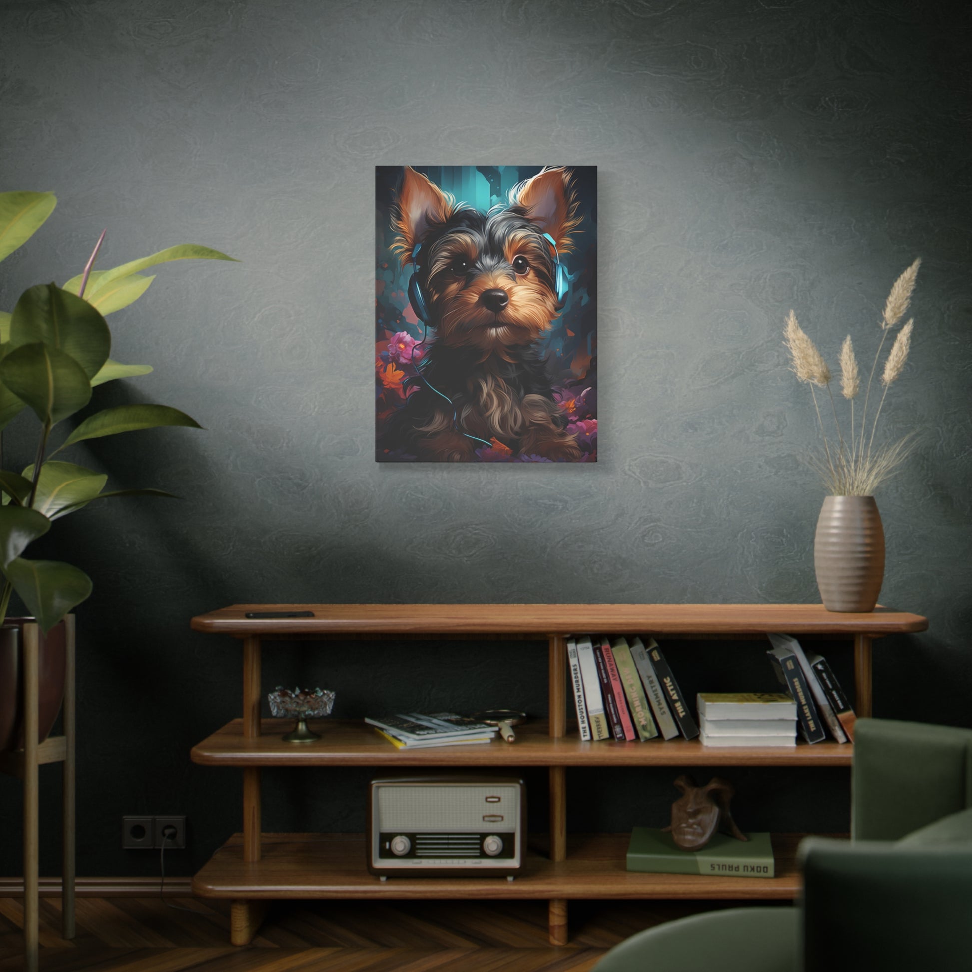 Yorkshire Terrier Wall Art Canvas Print - Perfect Gift for Pet Lovers - VYBE Shop
