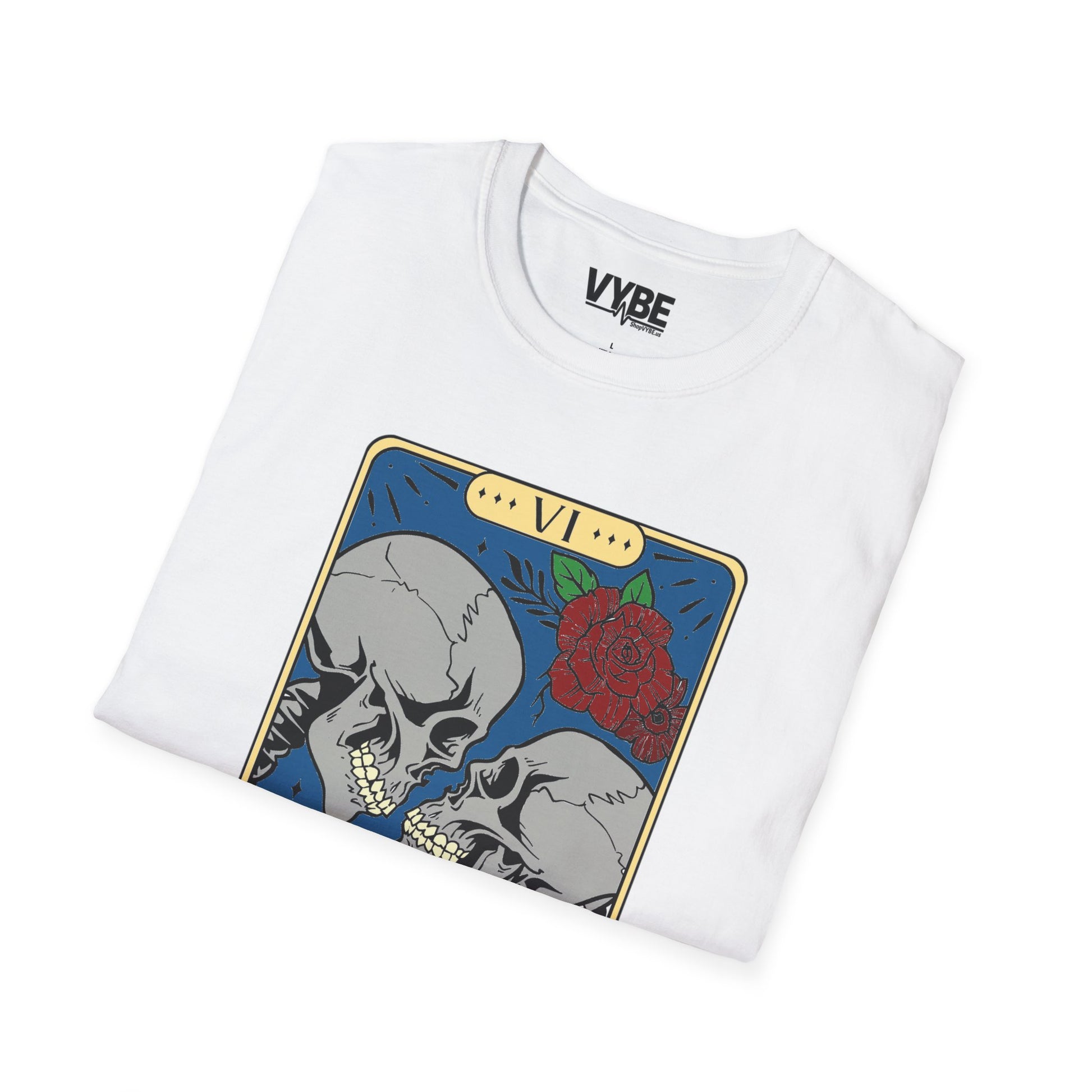 Vintage Lovers Tarot T-Shirt - VYBE Shop