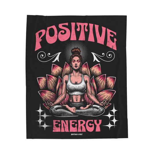 Positive Energy Plush Blanket