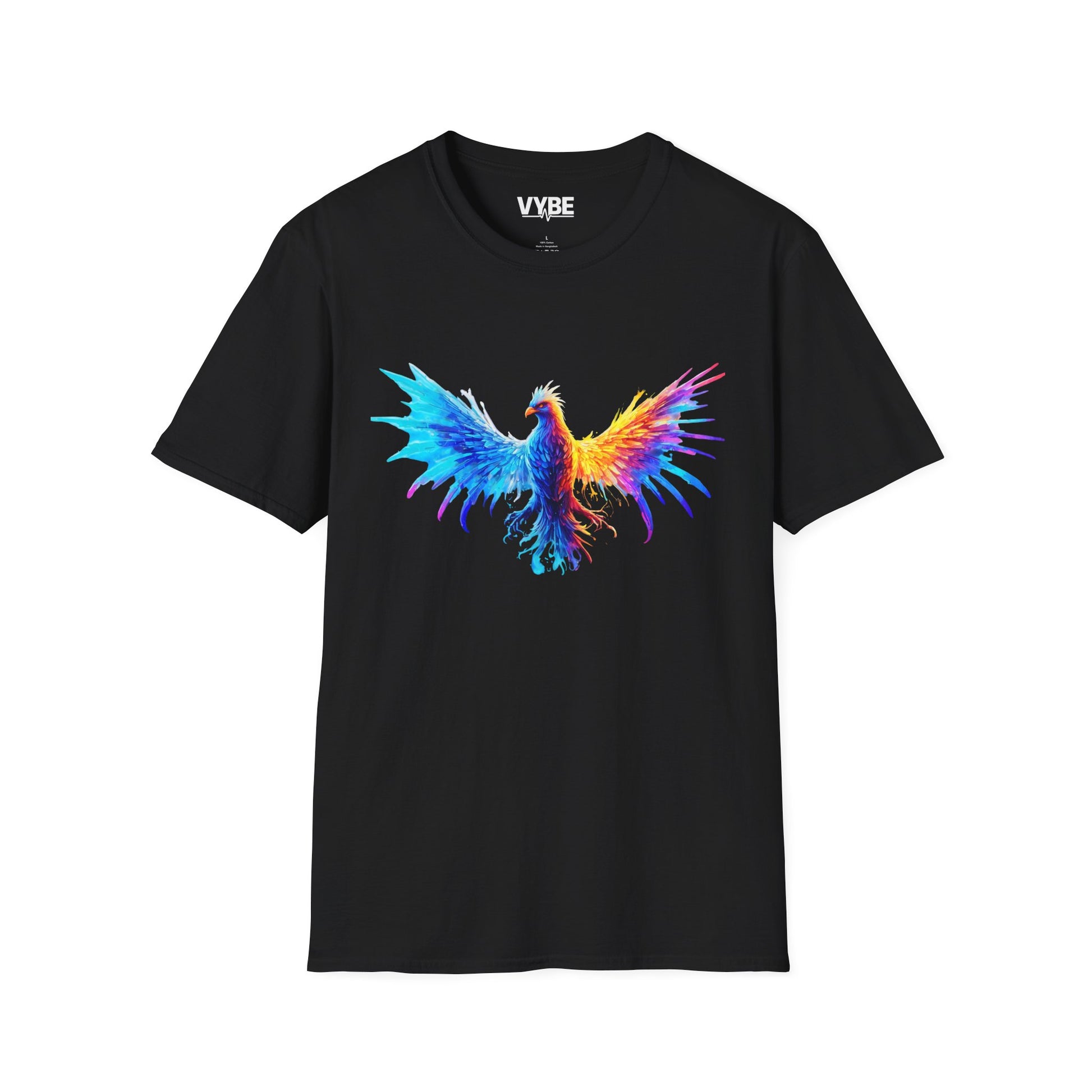 Colorful Phoenix Graphic Tee - VYBE Shop
