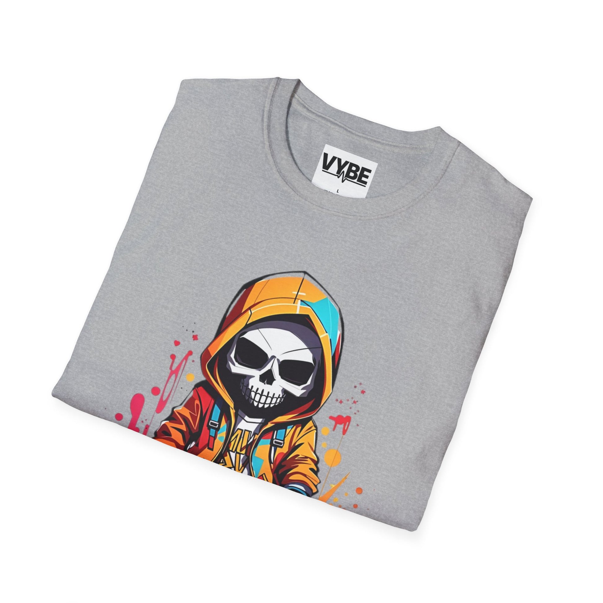 Urban Skull Graphic Tee - VYBE Shop