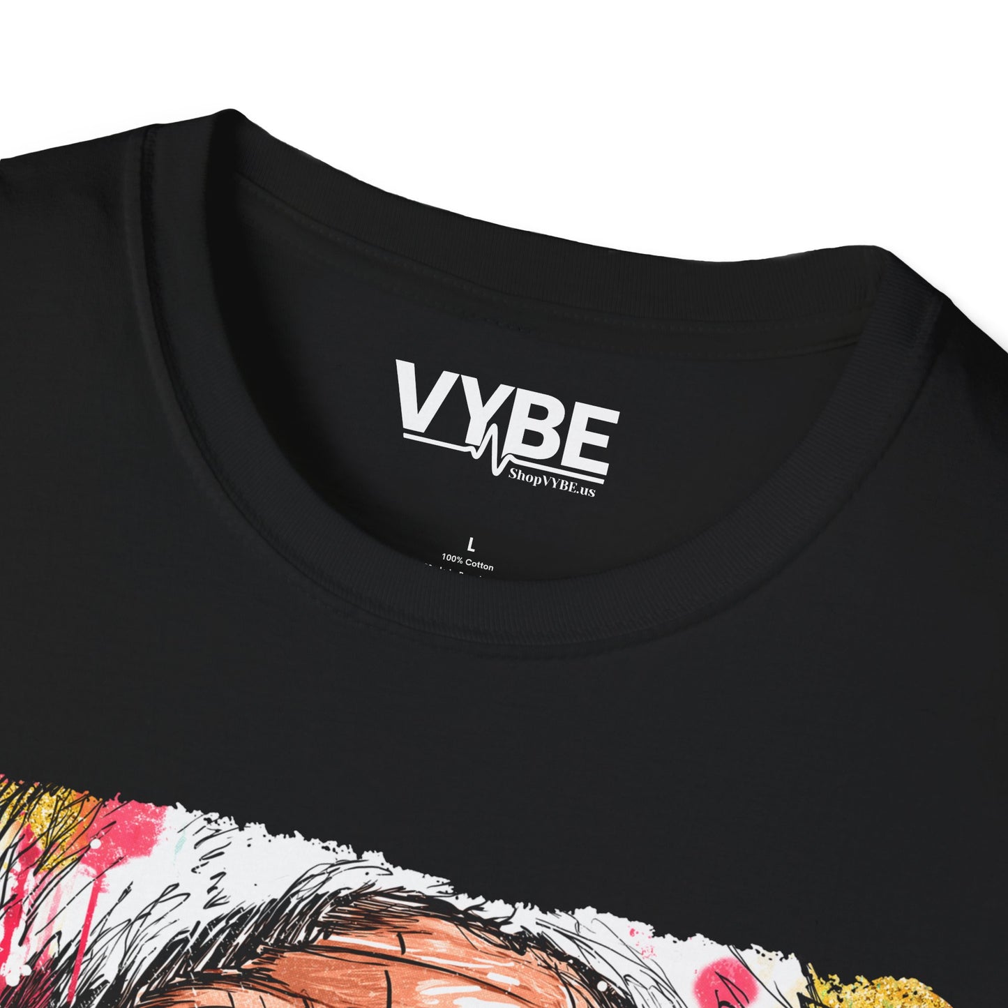 Festive Santa Graphic T-Shirt - VYBE