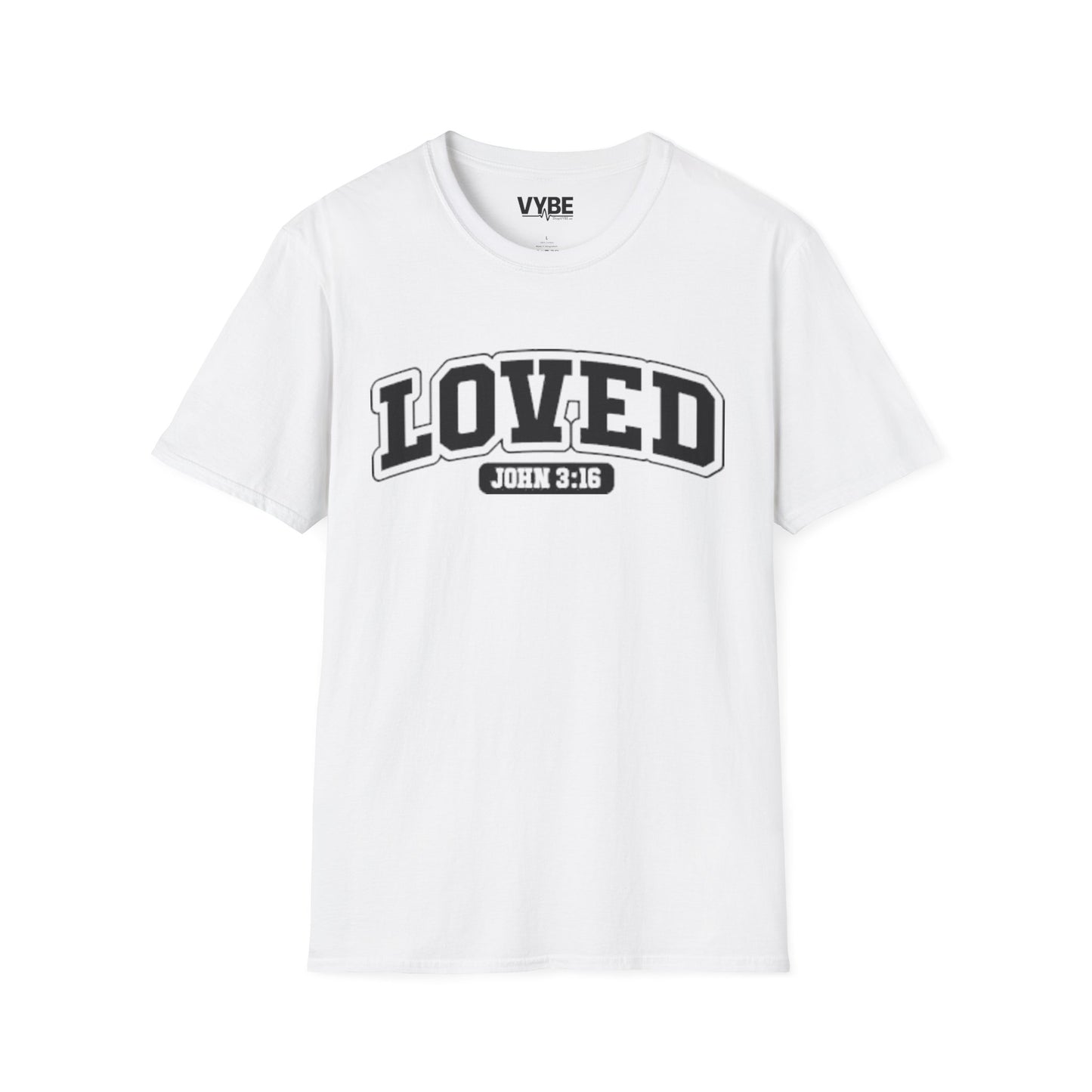 Loved John 3:16 Unisex Softstyle T-Shirt - VYBE