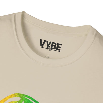420- Rasta Lips Vibes Unisex T-Shirt - VYBE Shop