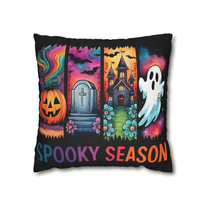Halloween Pillowcase for Spooky Season - Cozy Fall Decor, Ghost & Pumpkin Designs for Halloween Parties and Gifts - VYBE Shop