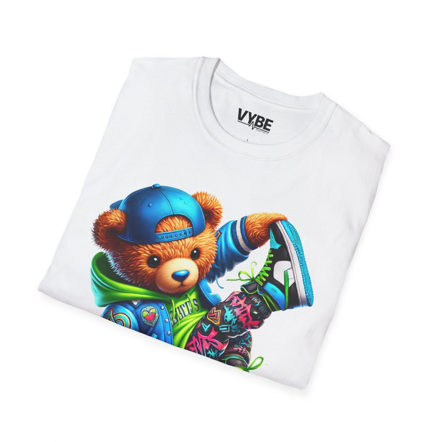 Stylish Break Dancing Bear T-Shirt