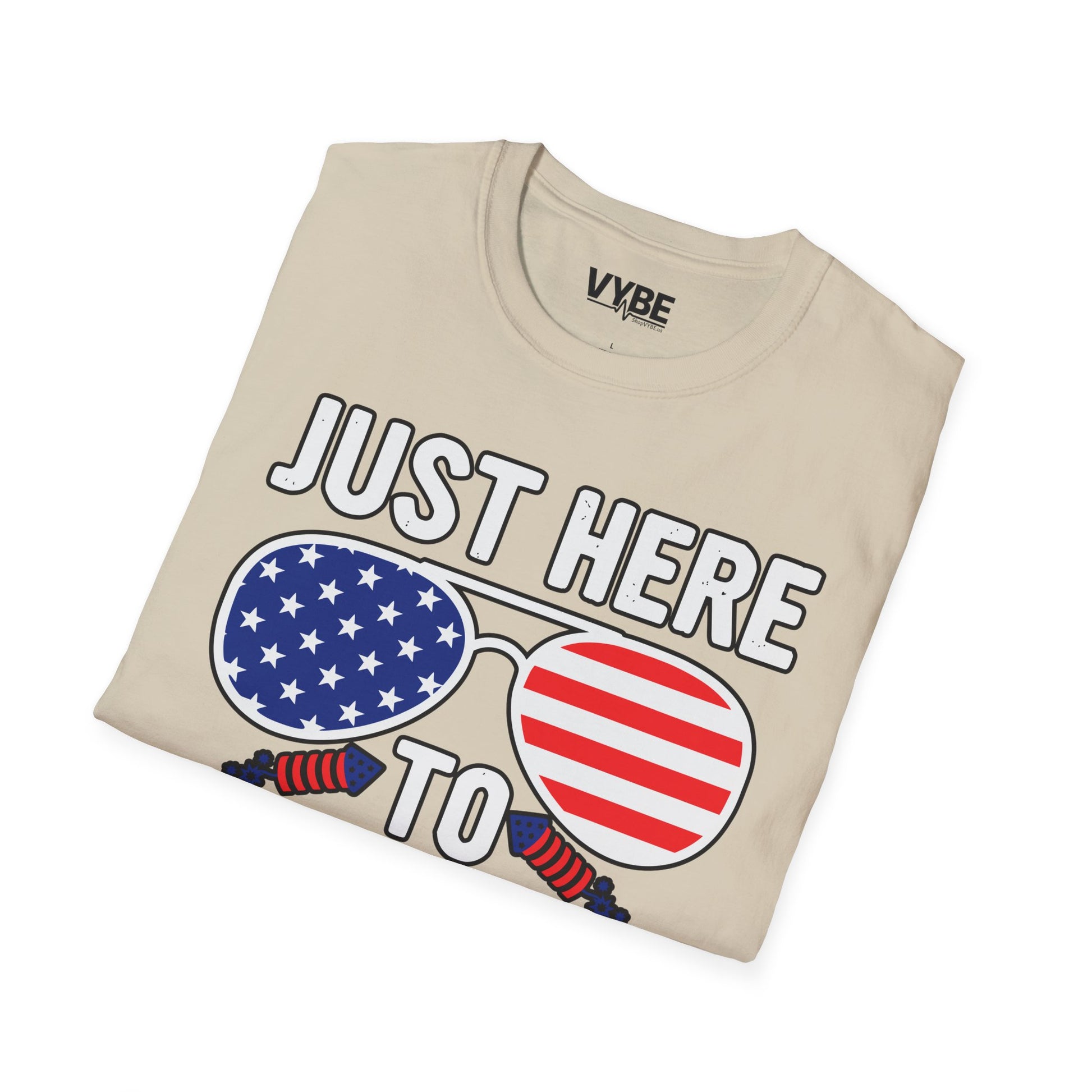 Just Here to Bang T-Shirt - VYBE