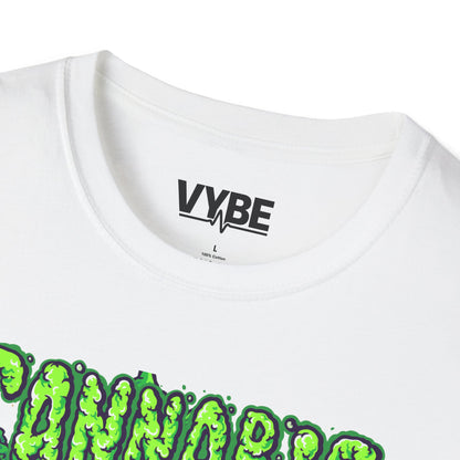 420- Cannabis Skull Graphic T-Shirt - VYBE Shop