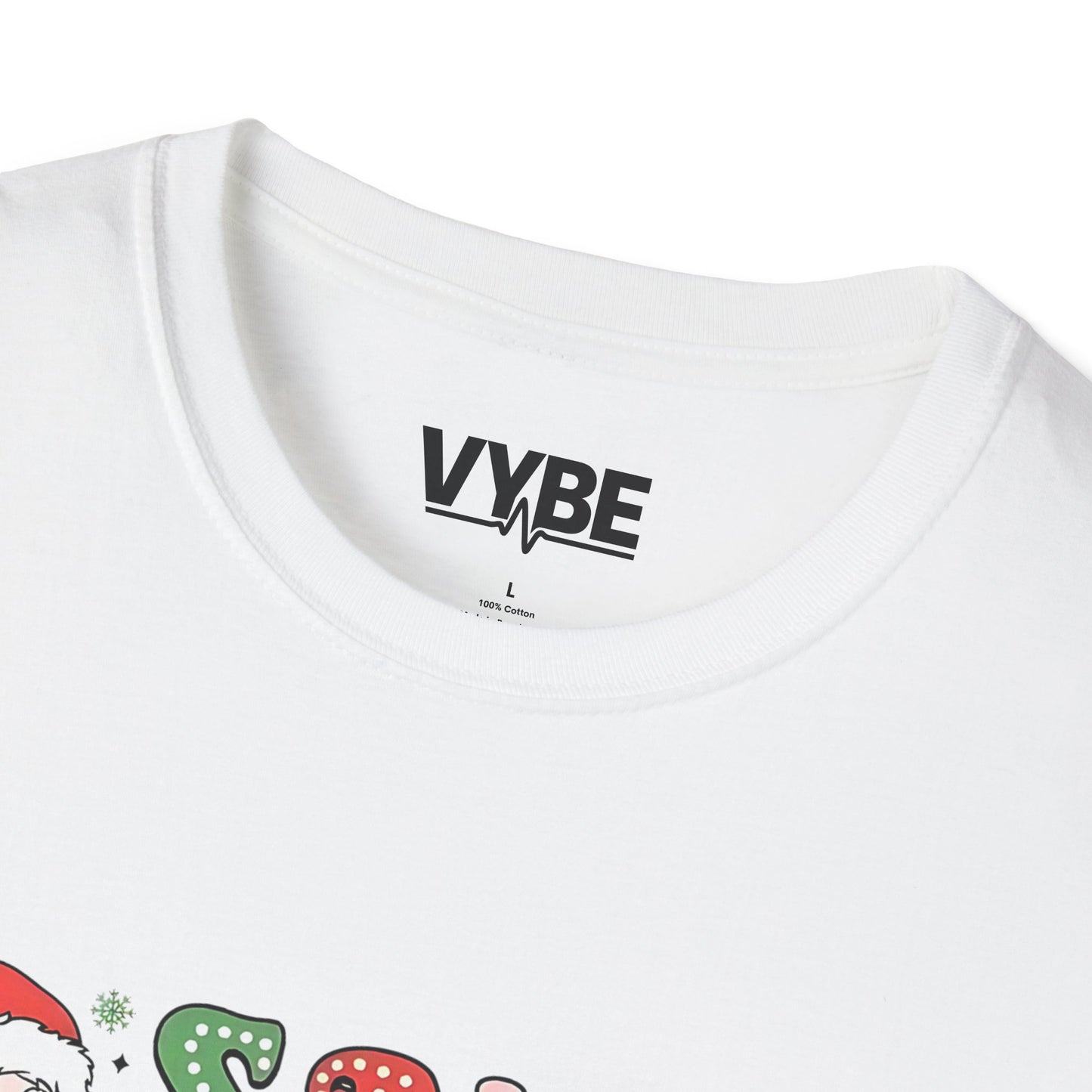 Christmas T-Shirt, Santa Funny Quote Tee, Holiday Vulgar Humor Shirt, Unisex Gift for Her, Gift for Him - VYBE Shop