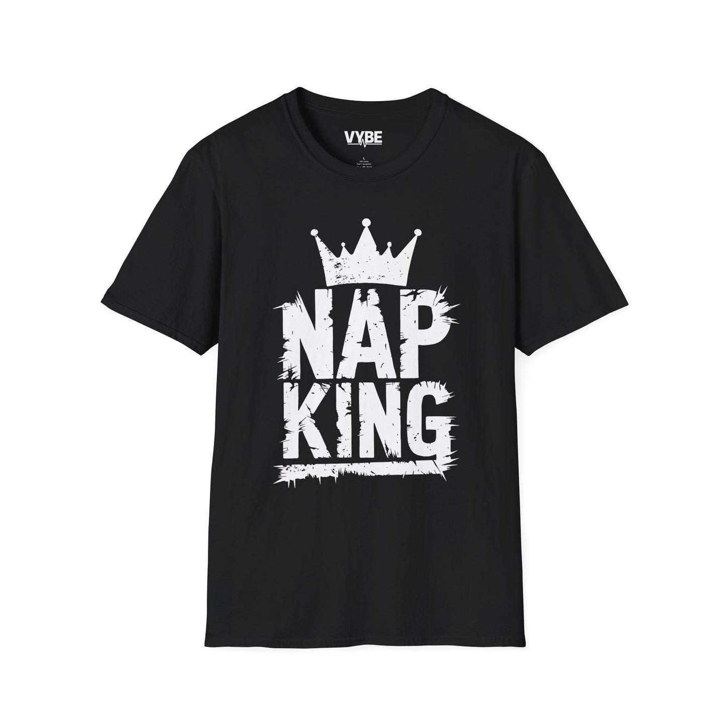 Funny Nap King T-Shirt - VYBE Shop