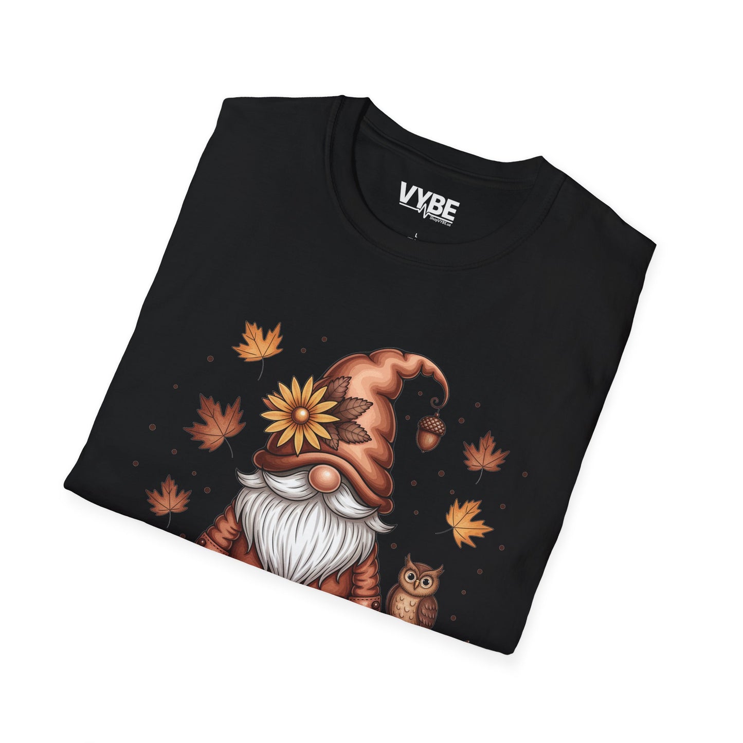Autumn Gnome T-Shirt, Cozy Fall Tee - VYBE