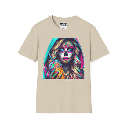 Vibrant Sugar Skull T-Shirt