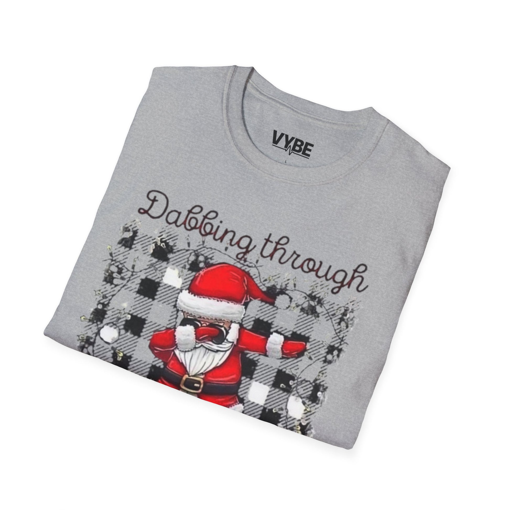 Christmas- Dabbing Santa T-Shirt, Cute Gift - VYBE Shop