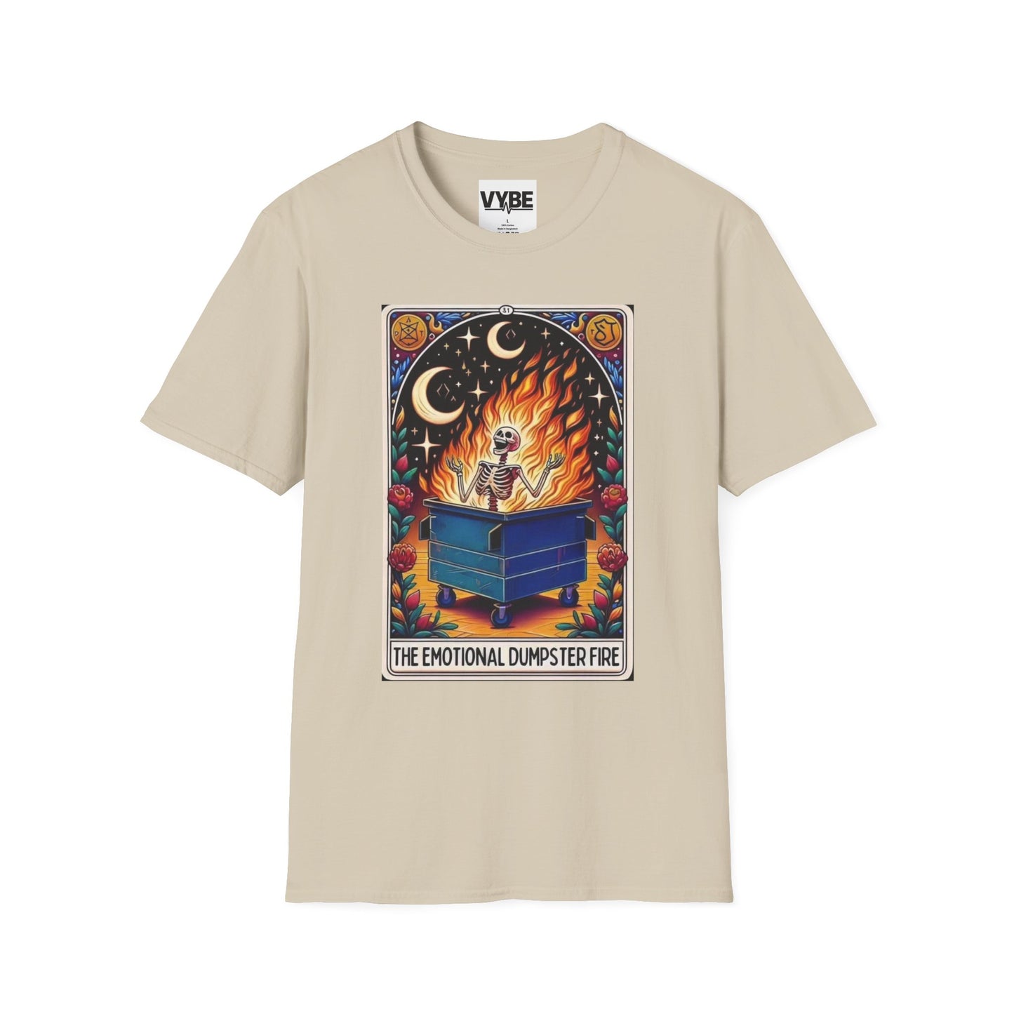 Tarot- Emotional Dumpster Fire- Tarot T-Shirt - VYBE Shop