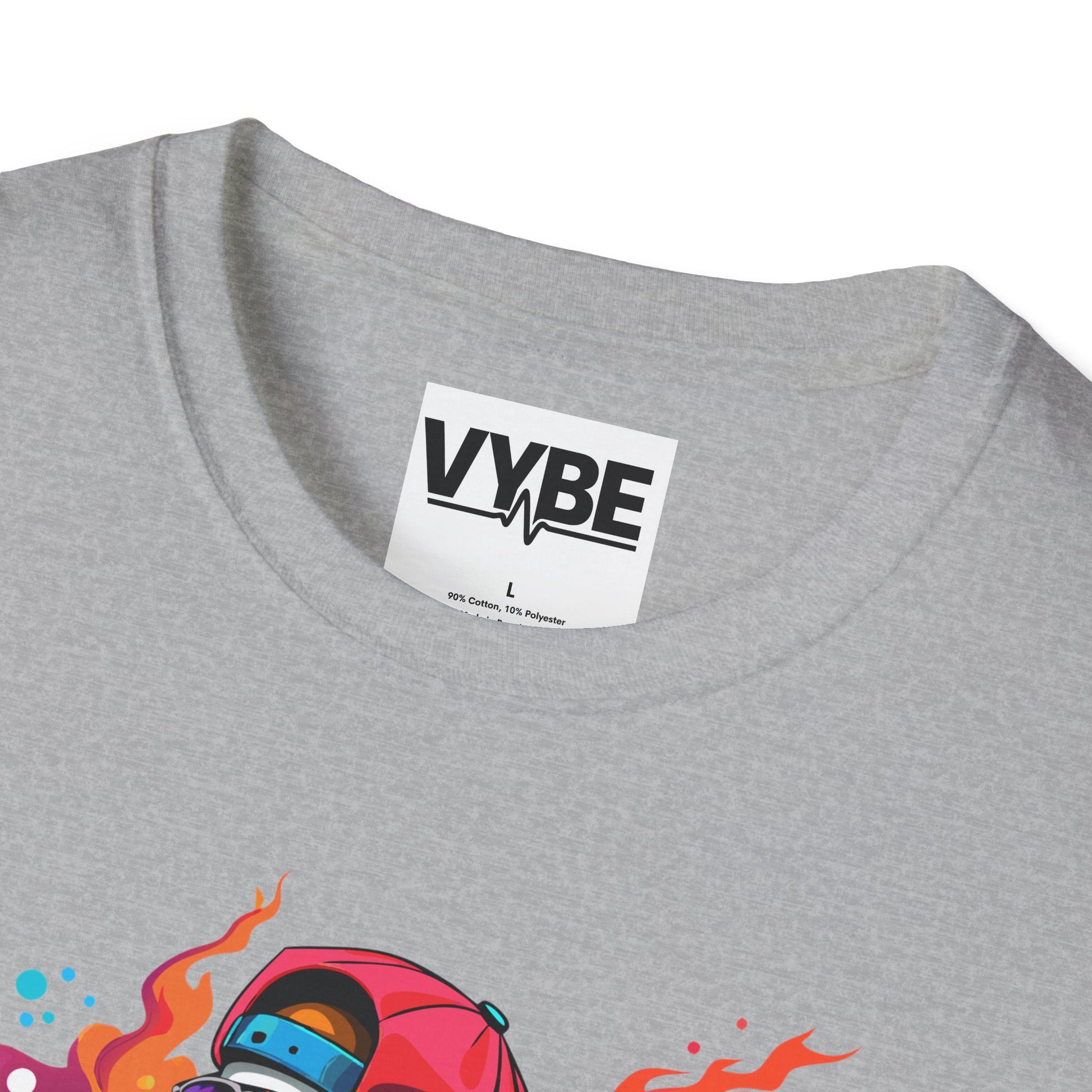 Vibrant Urban Skeleton T-Shirt - VYBE Shop