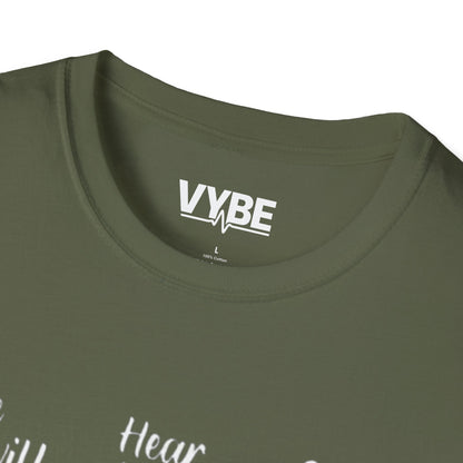 See No Evil, Hear No Evil, Speak No Evil T-Shirt - VYBE Shop