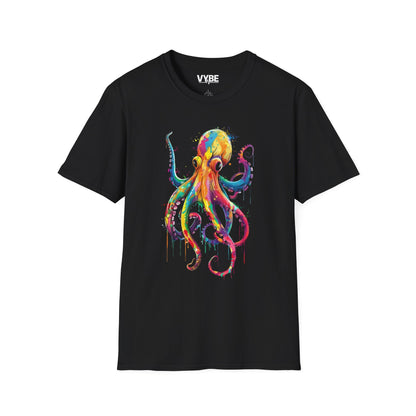 Colorful Octopus T-Shirt - VYBE Shop
