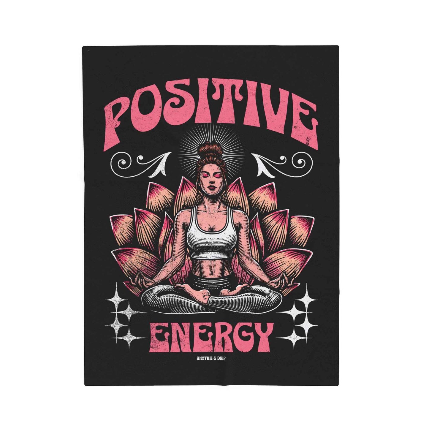 Positive Energy Plush Blanket