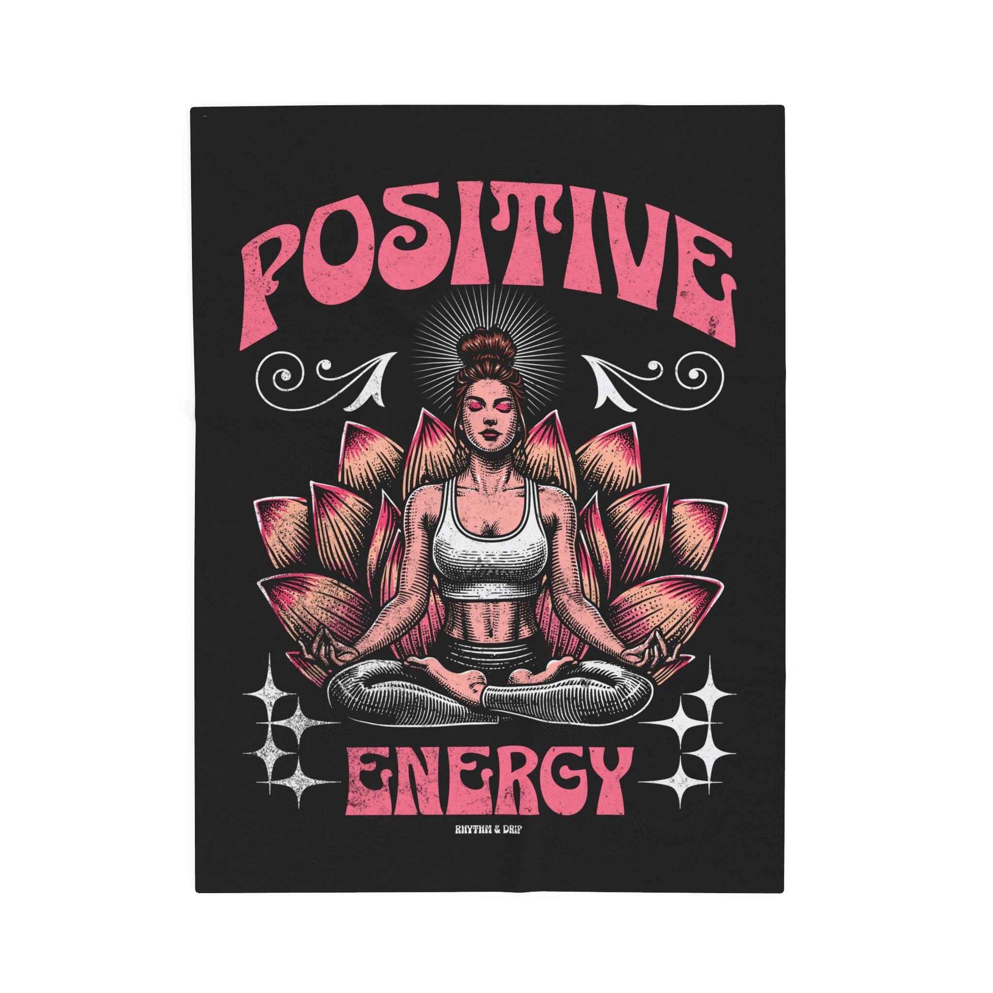 Positive Energy Plush Blanket